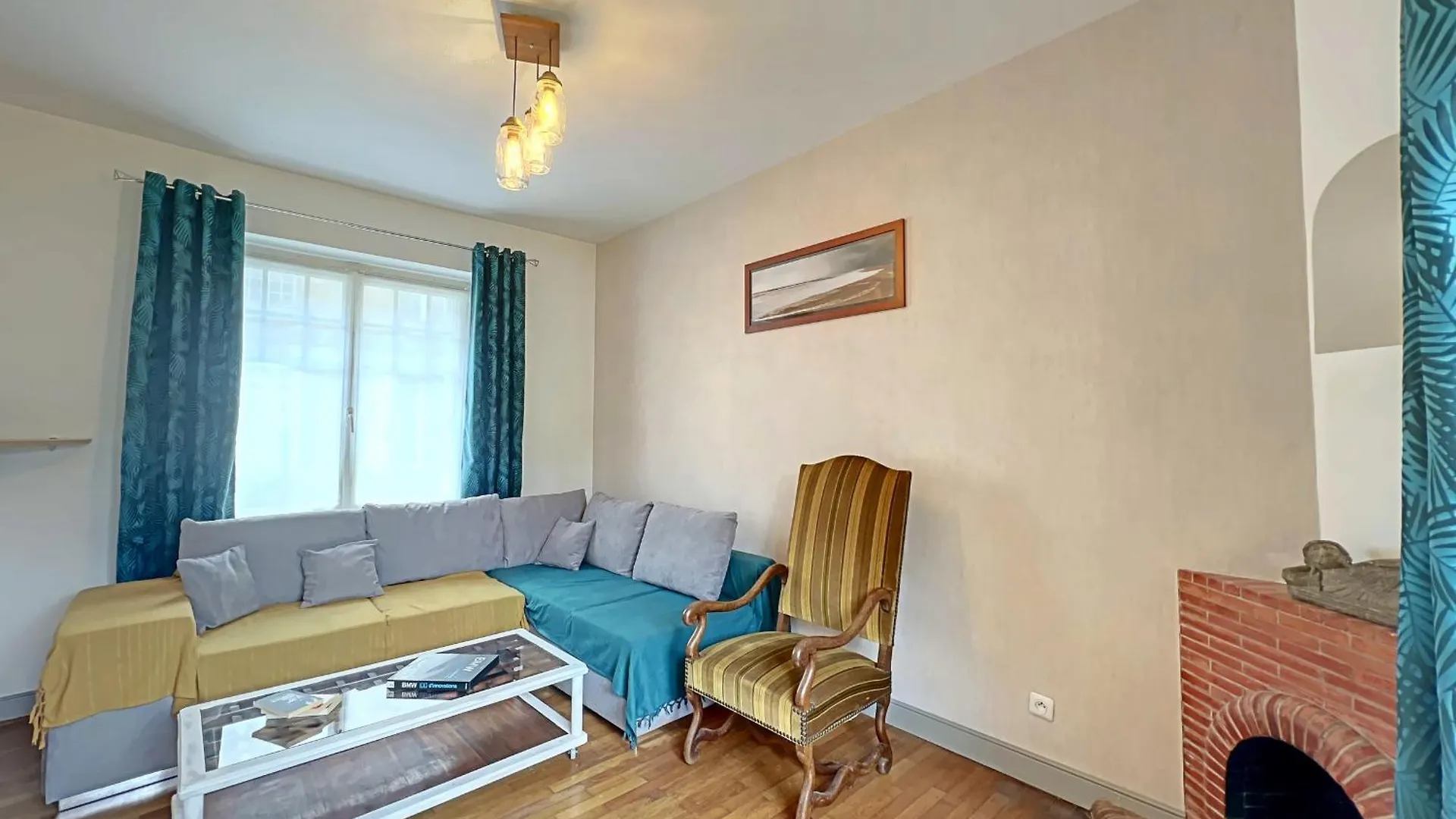 Charmante Maison 1930 Centre Hennebont, Deco Actuelle, Terrasse, Jardin Clos, 2 Chambres, Wifi Inclus - Fr-1-349-204 Holiday home Hennebont